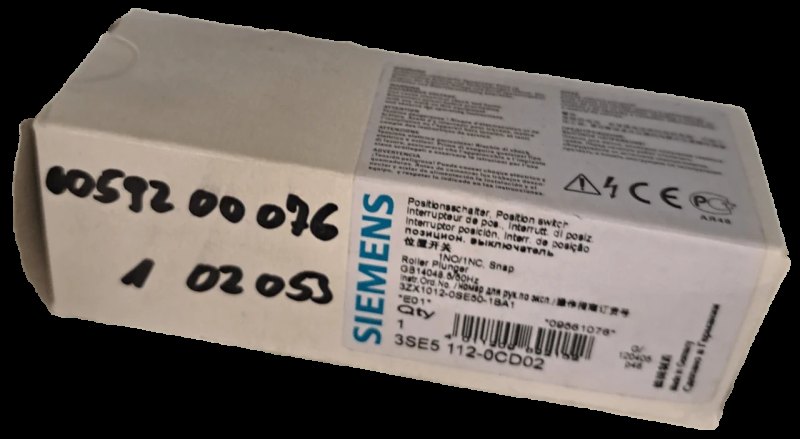 Siemens Positionsschalter 3SE5112-0CD02