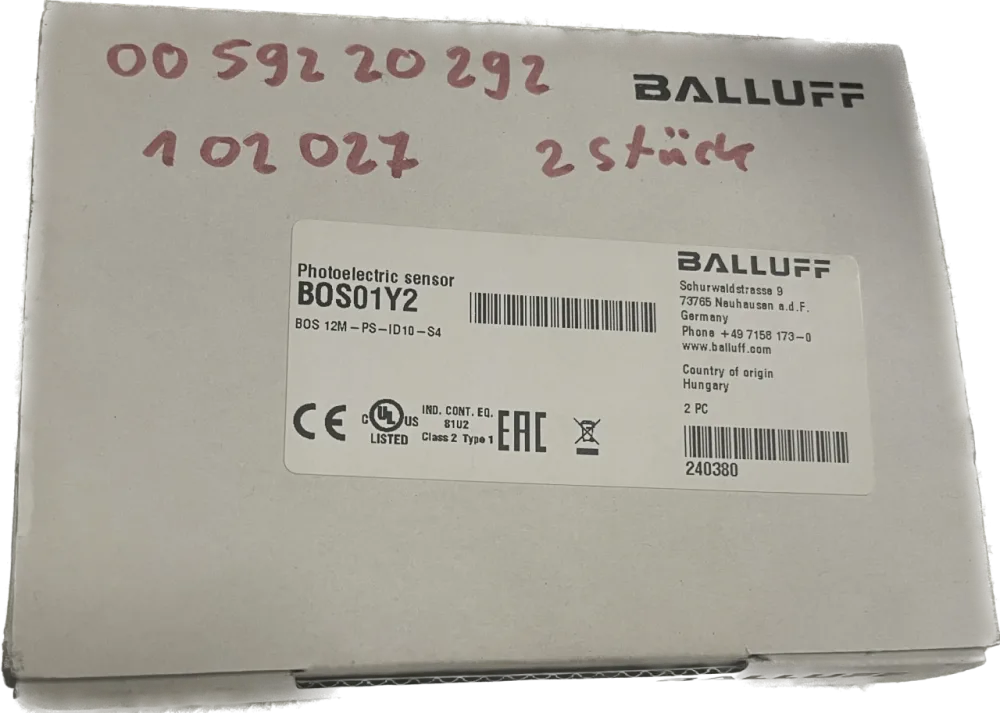 BALLUFF Lichttaster BOS 12M-PS-ID10-S4