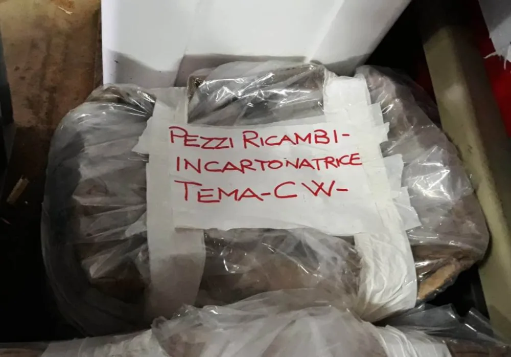 RICAMBI PER INCARTONATRICE – TEMA MOD. CW