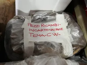 RICAMBI PER INCARTONATRICE – TEMA MOD. CW
