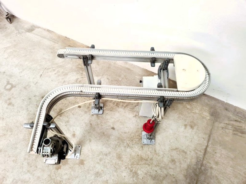 NASTRO TRASPORTATORE CURVO AD “U”A TAPPARELLE MOTORIZZATO