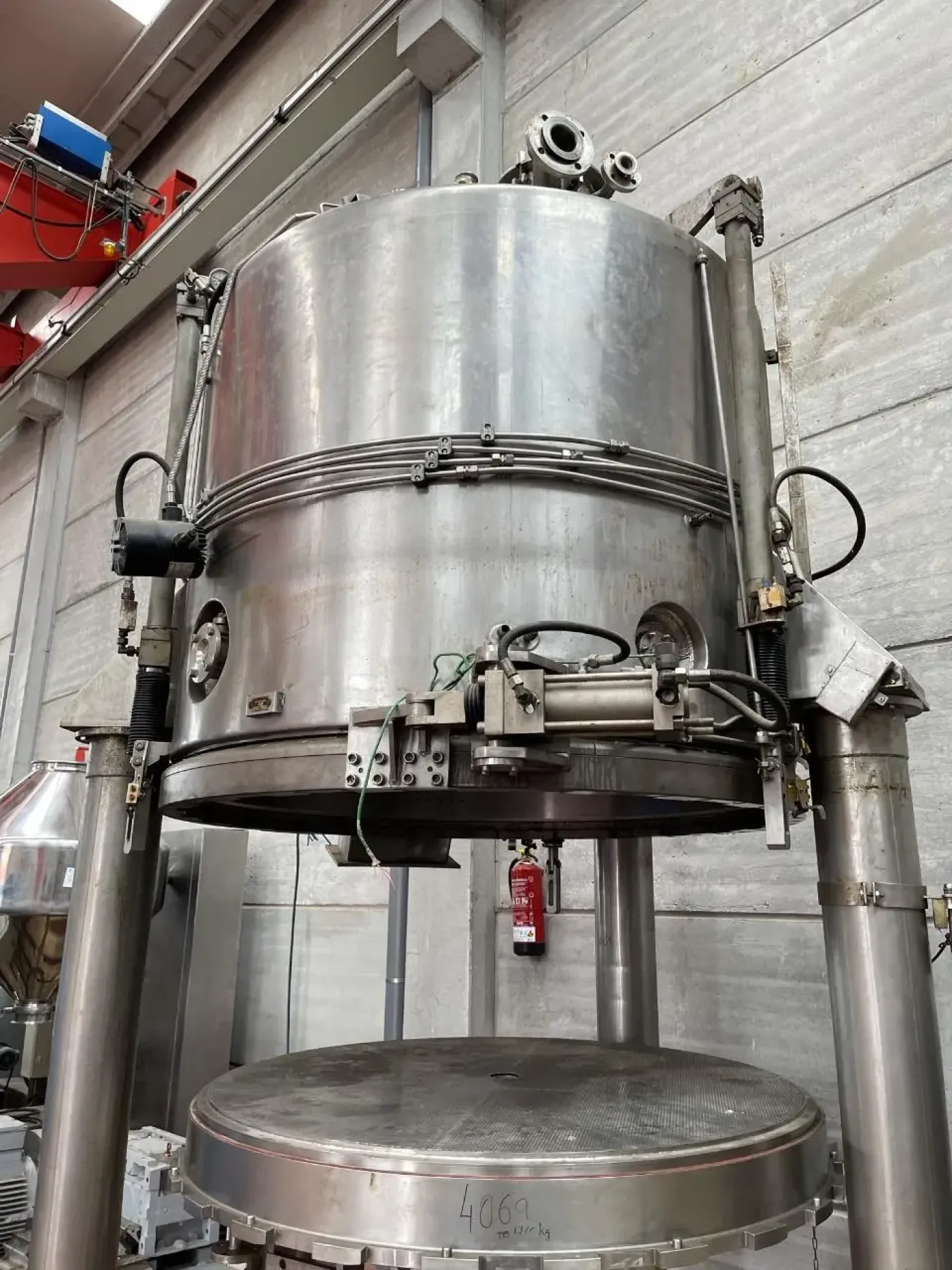REFURBISHED EUROFILTEC SINGLE PLATE NUCHA FILTER 1600 - 4
