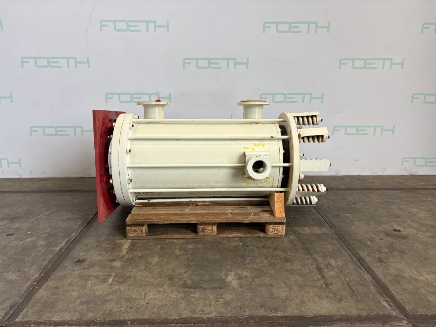 Le Carbone-Lorraine Polybloc NF610G (16.3 m²) - Shell and tube heat exchanger - 7