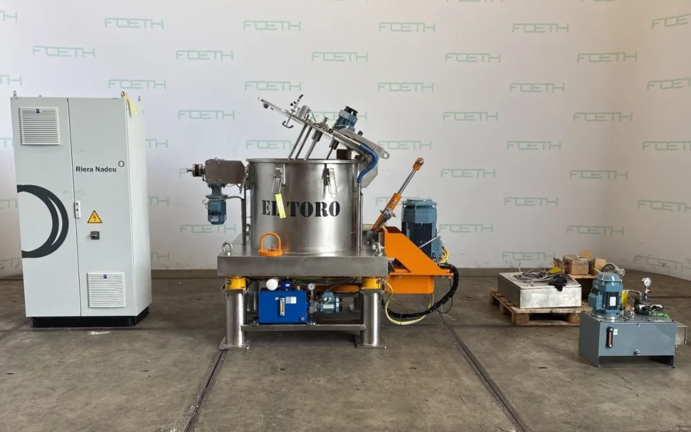 Riera Nadeu 200D 800 x 400 PI (solid wall) - Basket centrifuge