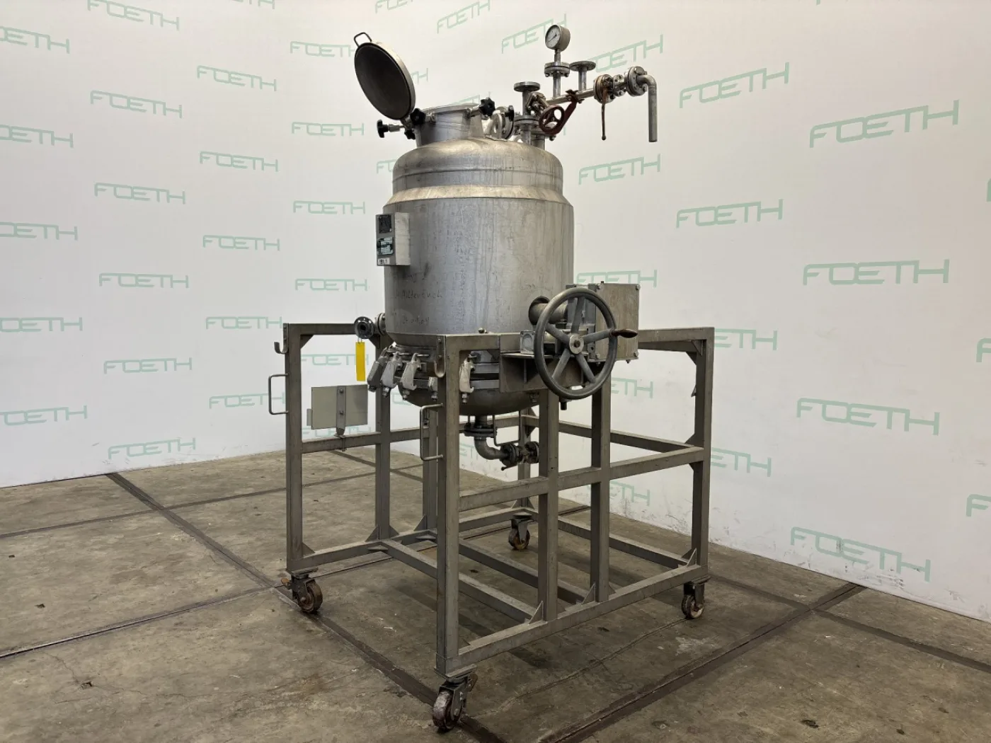 DSP EF 800 (0,5 m2 , jacketed) - Nutsche filter - 4