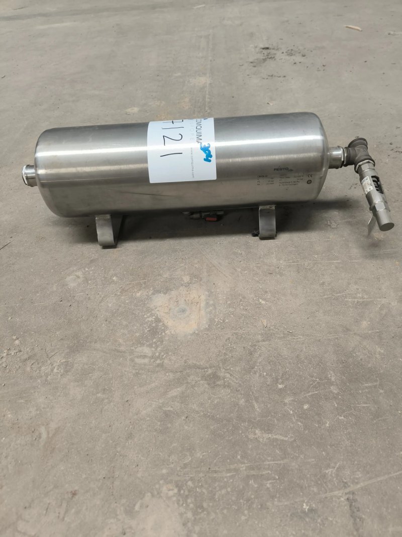 USED FESTO CRVZS-10 STAINLESS STEEL BOILER TANK 10 LITERS
