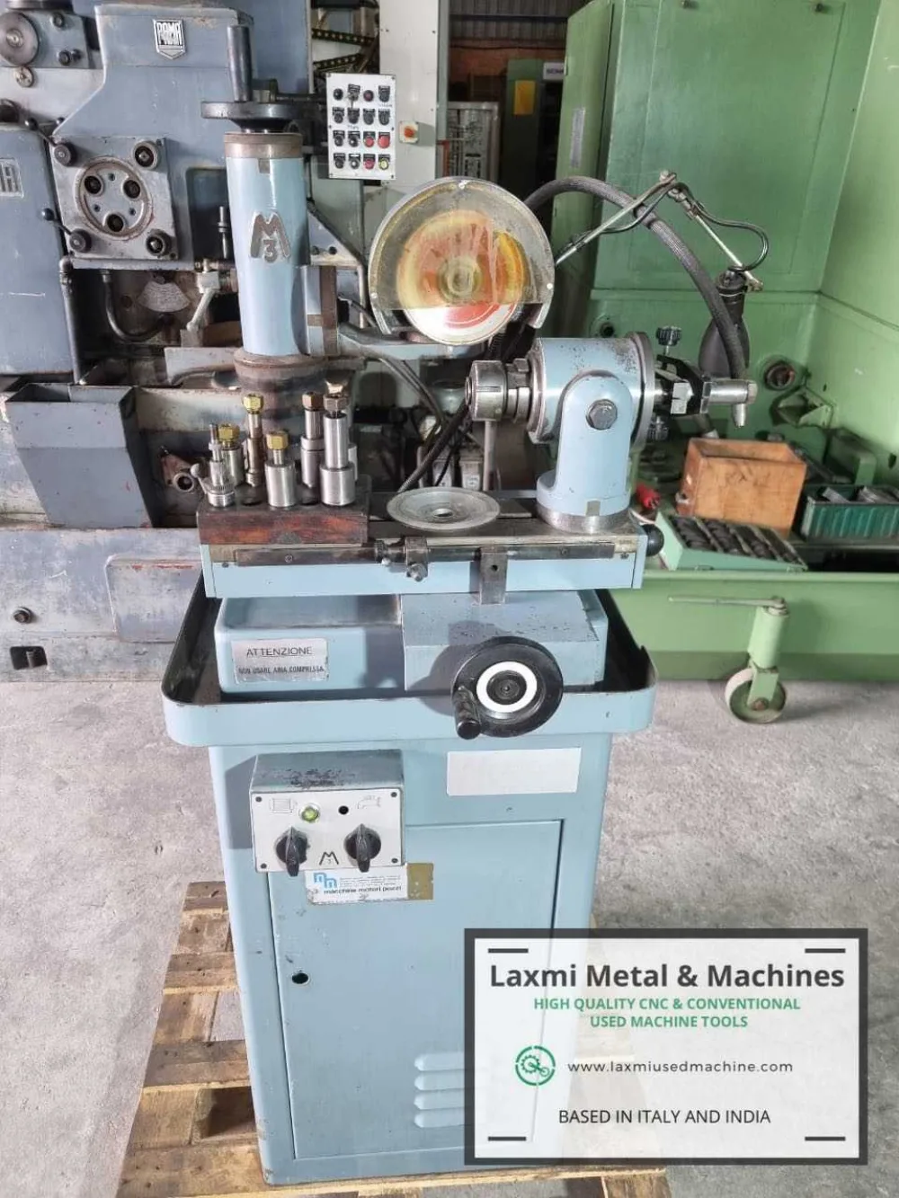 TOOL AND CUTTER GRINDER, 3M - 240/U - Laxmi Metal & Machines, Rohtak