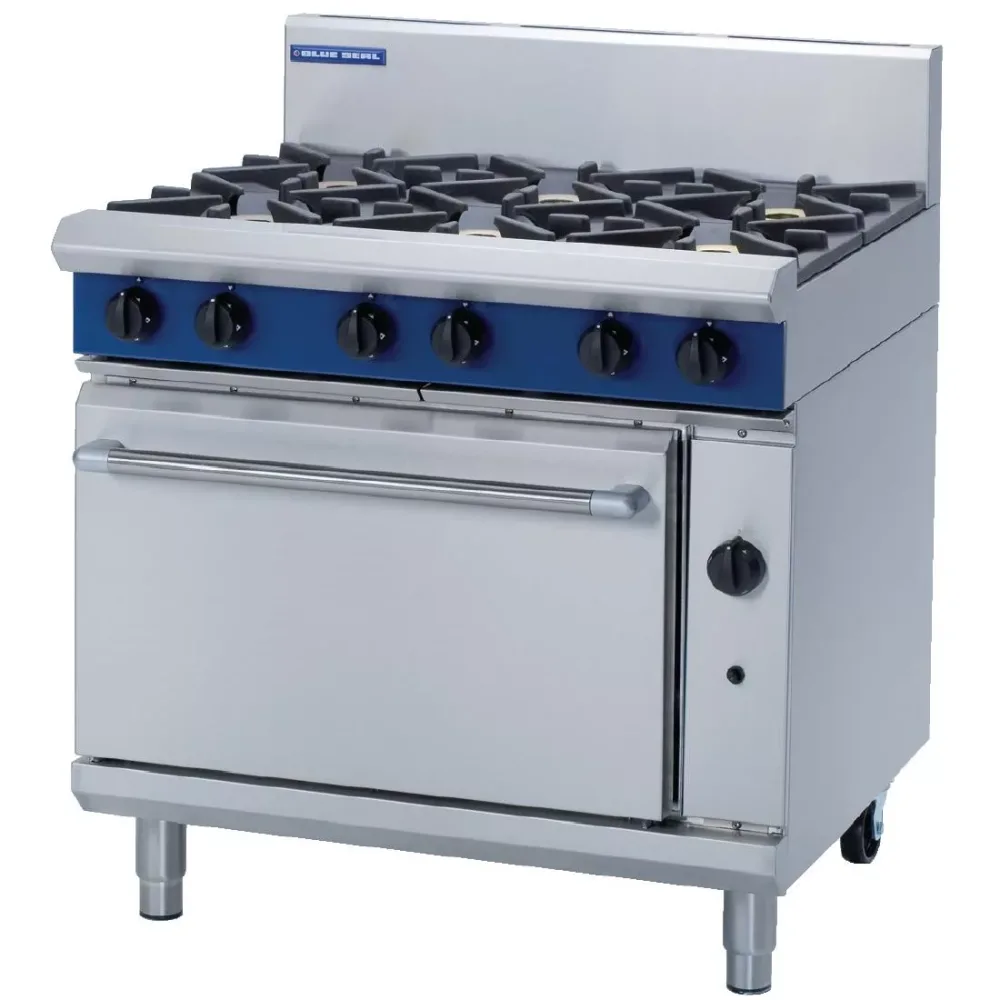 Blue Seal Propane Gas Oven Range G506D-LPG - islandcatering