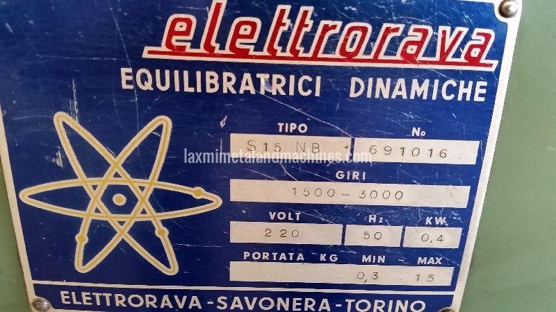 BALANCING MACHINE, ELETTRORAVA (Italy) - Laxmi Metal & Machines, Rohtak