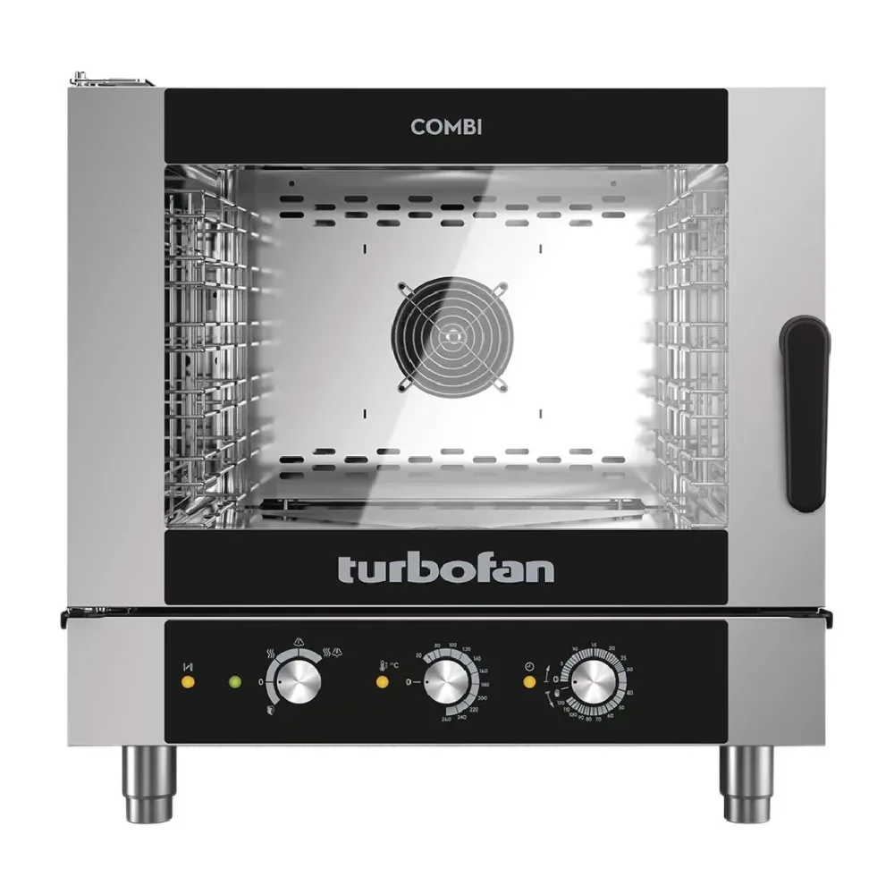 Blue Seal Turbofan 5 Grid Manual Control Combi Oven EC40M5 - islandcatering