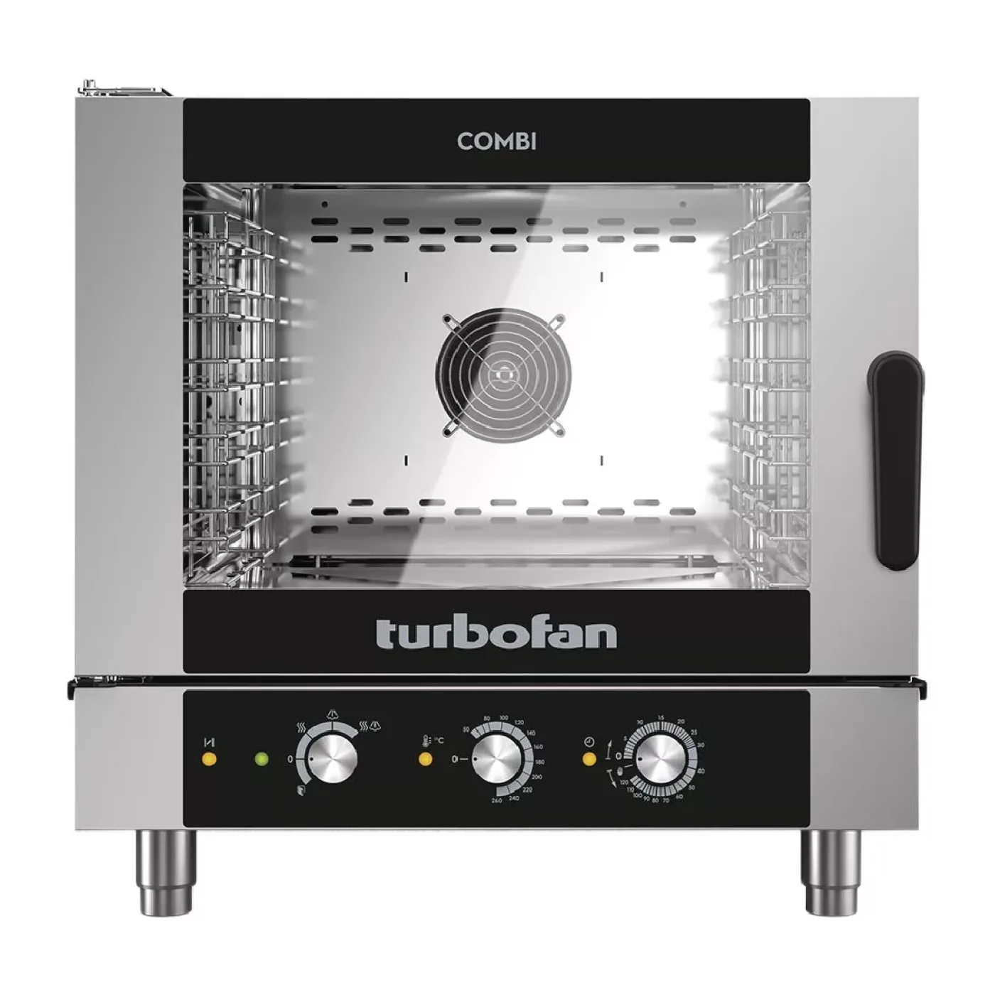 Blue Seal Turbofan 5 Grid Manual Control Combi Oven EC40M5 - islandcatering - 1