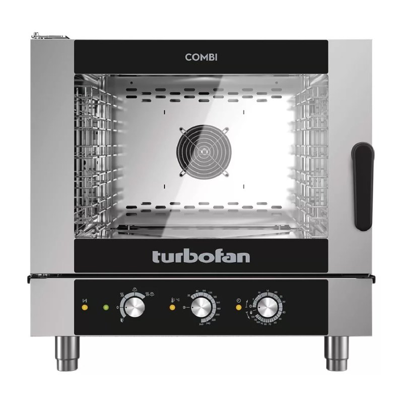 Blue Seal Turbofan 5 Grid Manual Control Combi Oven EC40M5 - islandcatering