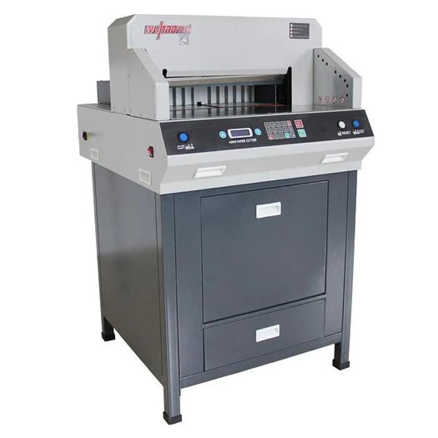 Máquina Eléctrica de Corte de Papel con Control Programable y Empuje Automático JDS 4808HD - 1