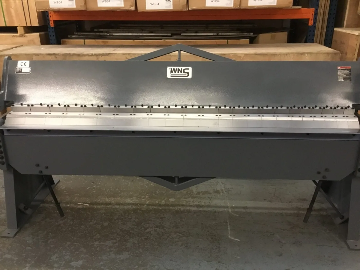 WNS Heavy Duty Box & Pan Folder 2540mm x 2.0mm - WNS - W. Neal Services Ltd - 8