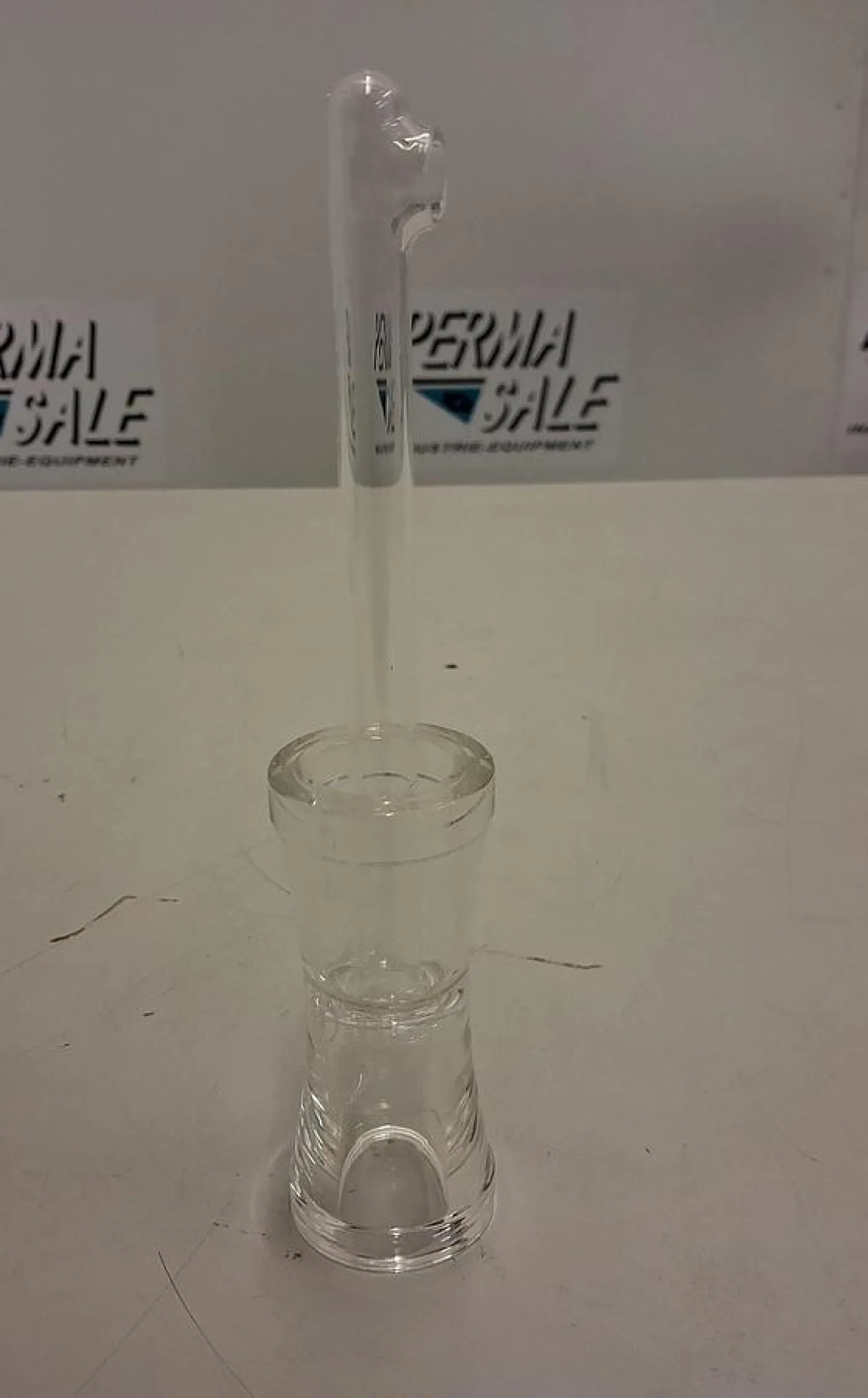 Normag Einleitrohr AIPC025/025/010-D aus Borosilikatglas ist ein abgewinkeltes Einleitrohr für Geräteeinsätze - 6