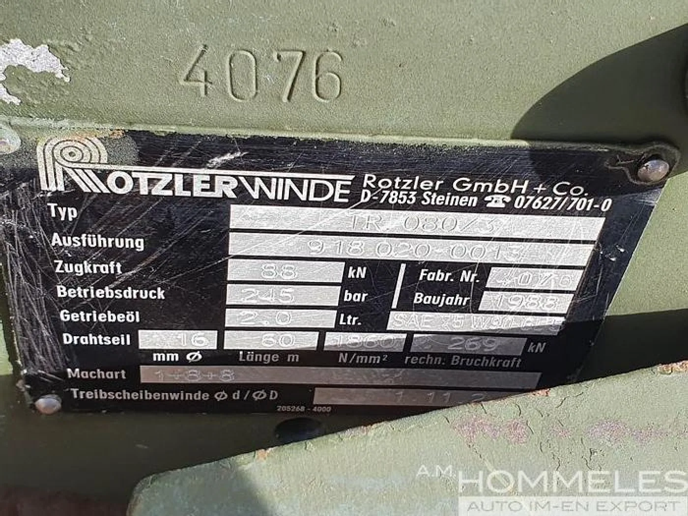 Rotzler Treibmatic TR080 - 2