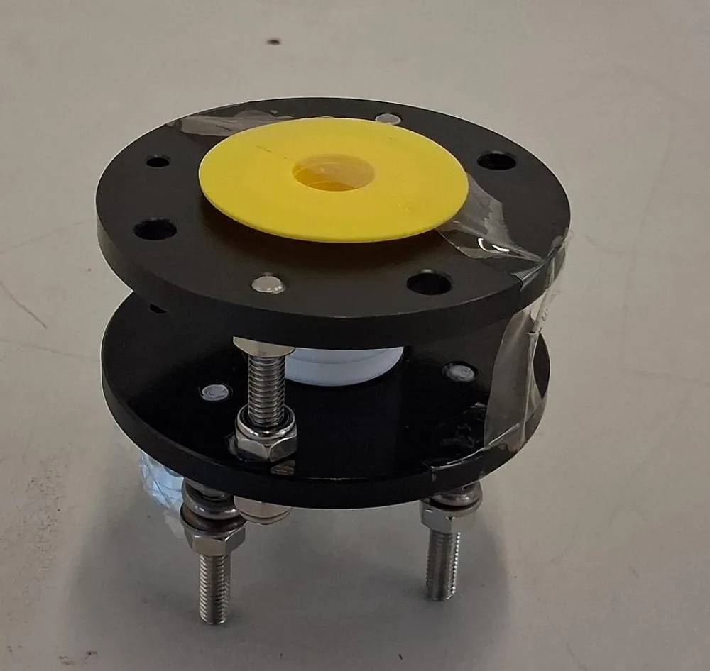 Normag PTFE-Kompensatorelement mit Flanschanschluss DN 15
