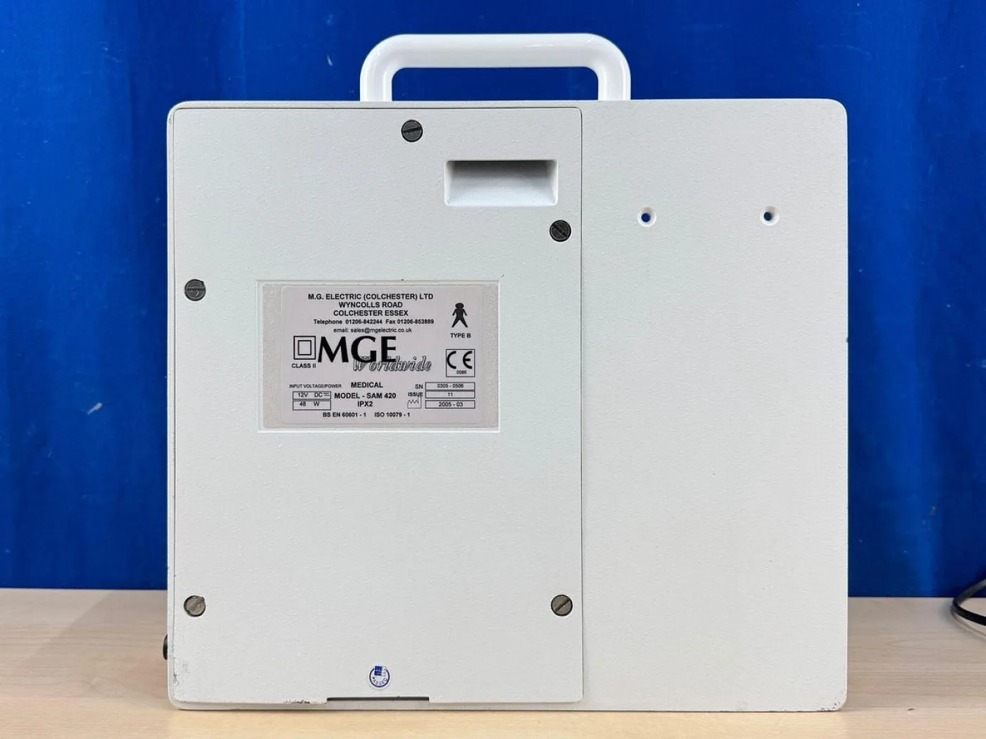 MGE Sam 420 Abbott High Flow Vacuum Pump YOM: 2005 - 7