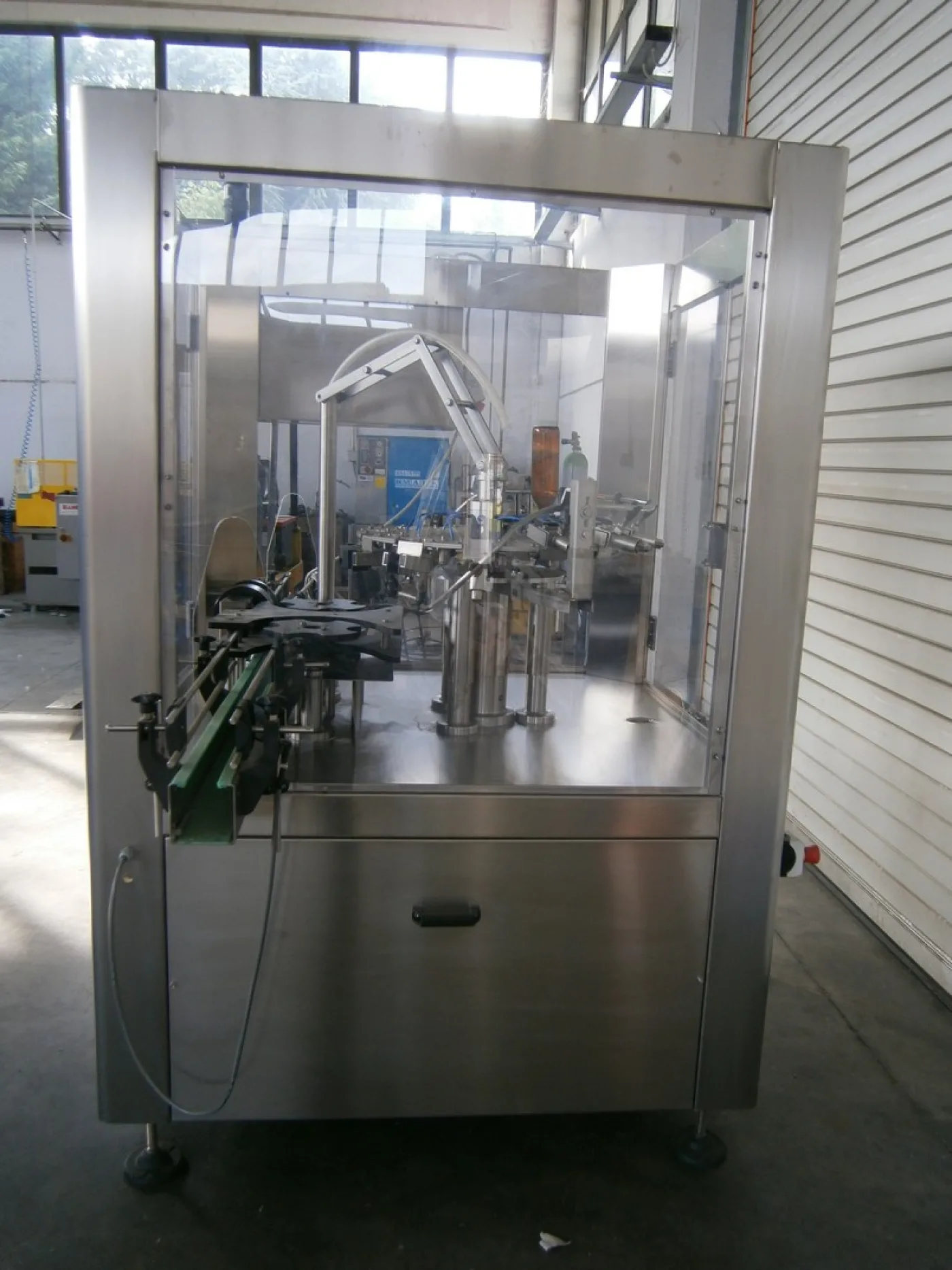 AUTOMATIC STAINLESS STEEL RINSER MACHINE MODEL MF 12 GRIPPERS NEW MACHINE - 7