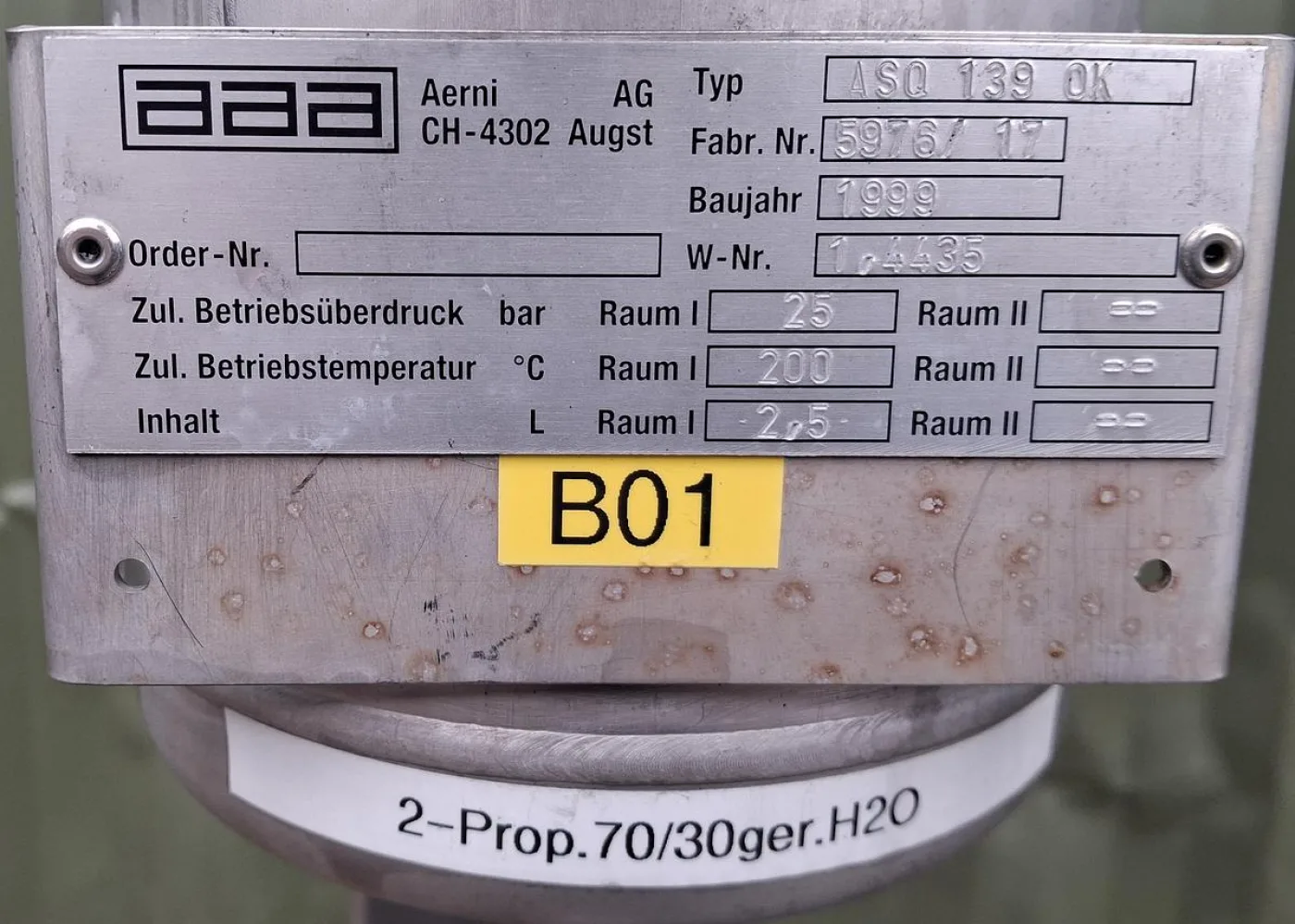 AAA Anlagenbau AG (Schweiz) Edelstahl-Prozessanlage auf Skid-Basis - 7