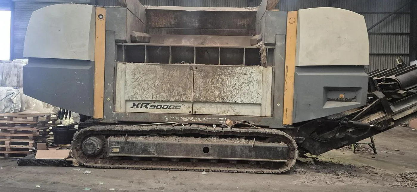 2021 Untha XR 3000 Single-shaft Tracked Shredder - 4