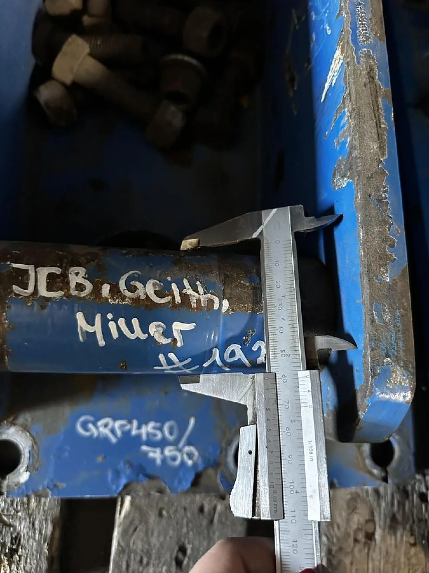 BIG Anschraubplatte mit JCB / Miller / Geith Aufnahme - 2