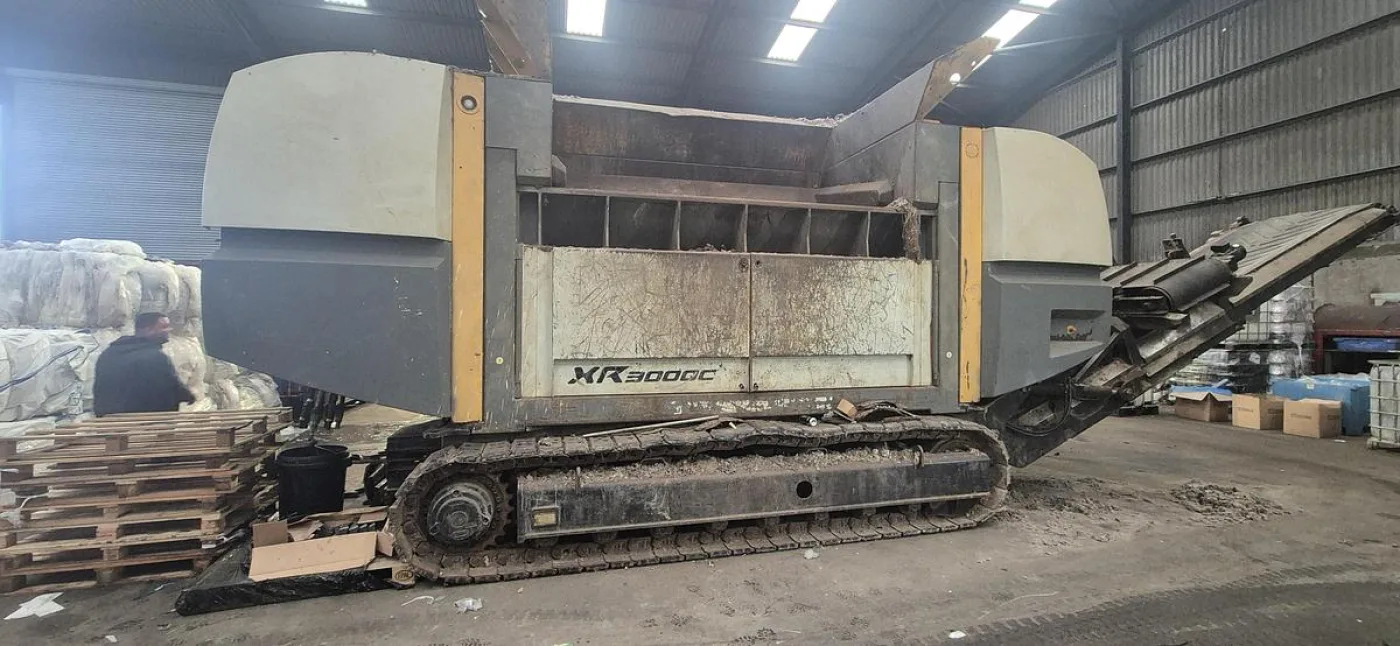 2021 Untha XR 3000 Single-shaft Tracked Shredder - 6