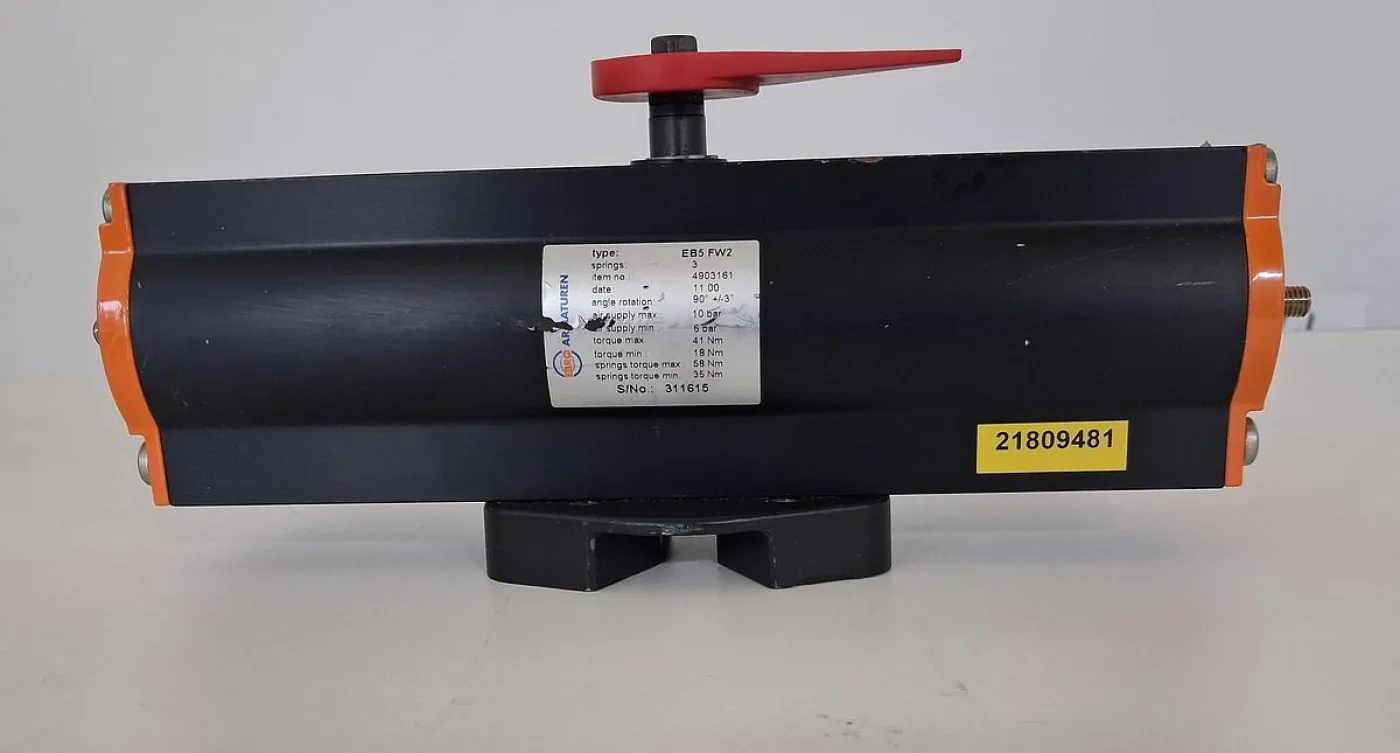 BAR GmbH EB5 FW2 Pneumatischer Schwenkantrieb - 2