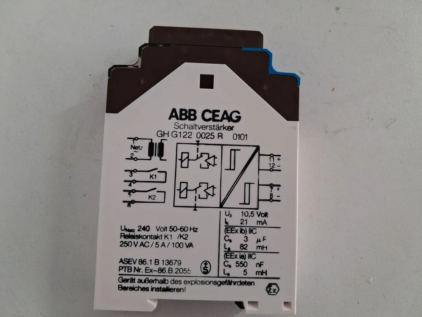 ABB CEAG GH G122 0025 R 0101 Schaltverstärker - 1