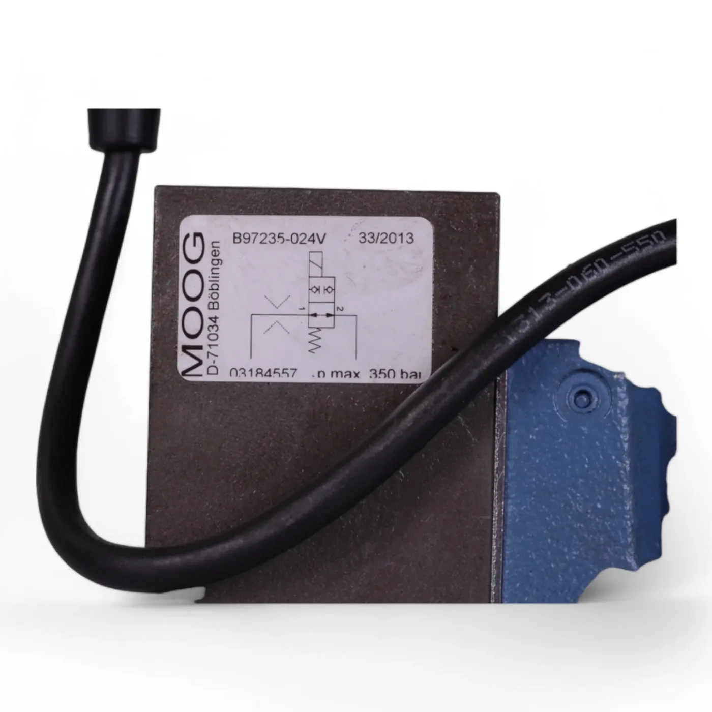 MOOG Servoventil D691Z4702G mit Vorsteuerstufe B97235-024V - 5