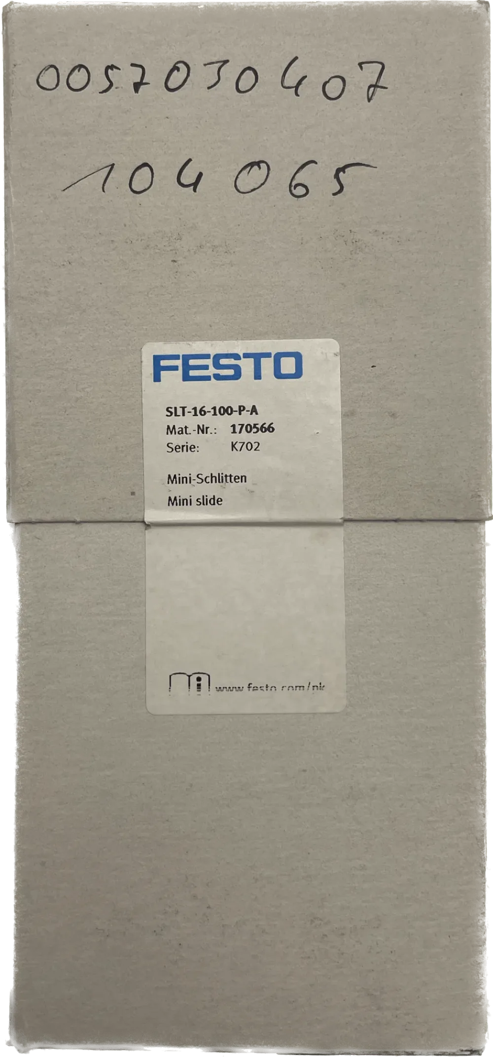 Festo Mini-Schlitten SLT-16-100-P-A