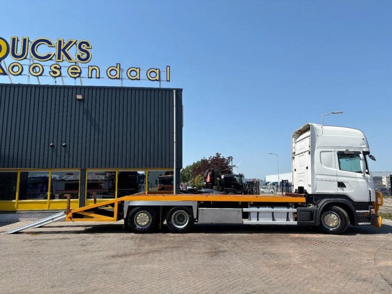 Scania R480 6X2 + 3 PEDALS + STEERING AXLE + EURO 5 + ALUMINUM LOADING RAMPS