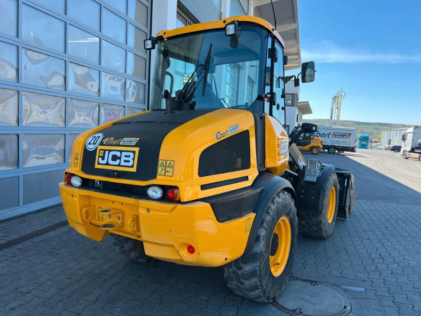 Jcb 409 SV / nur 758h! / Klappschaufel / Gabel - 5