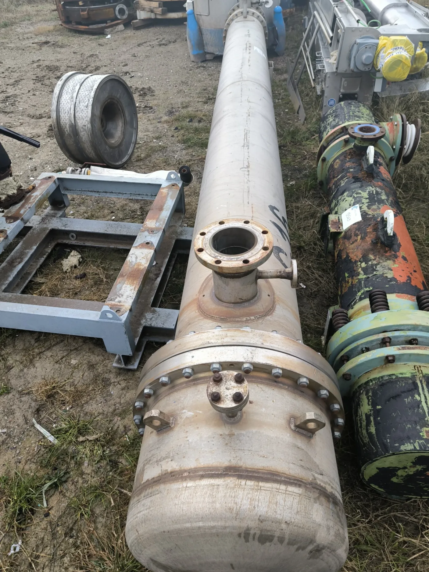 STAINLESS STEEL TUBULAR EXCHANGER 316 89 m2 - 1