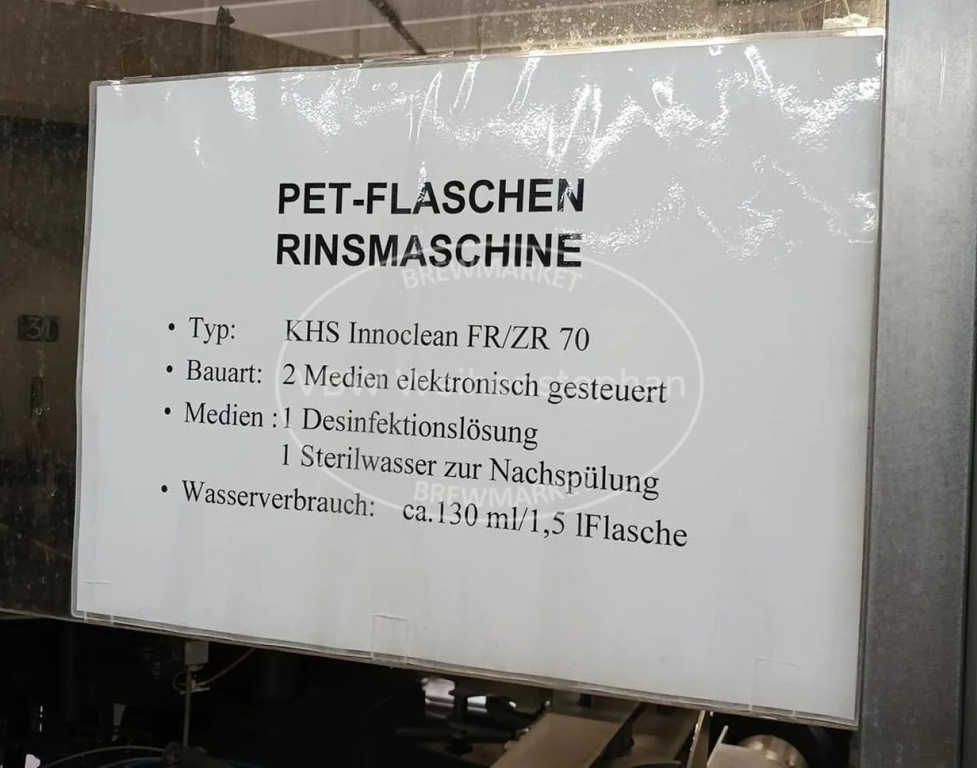 Rinsing, filling and sealing machine - 2