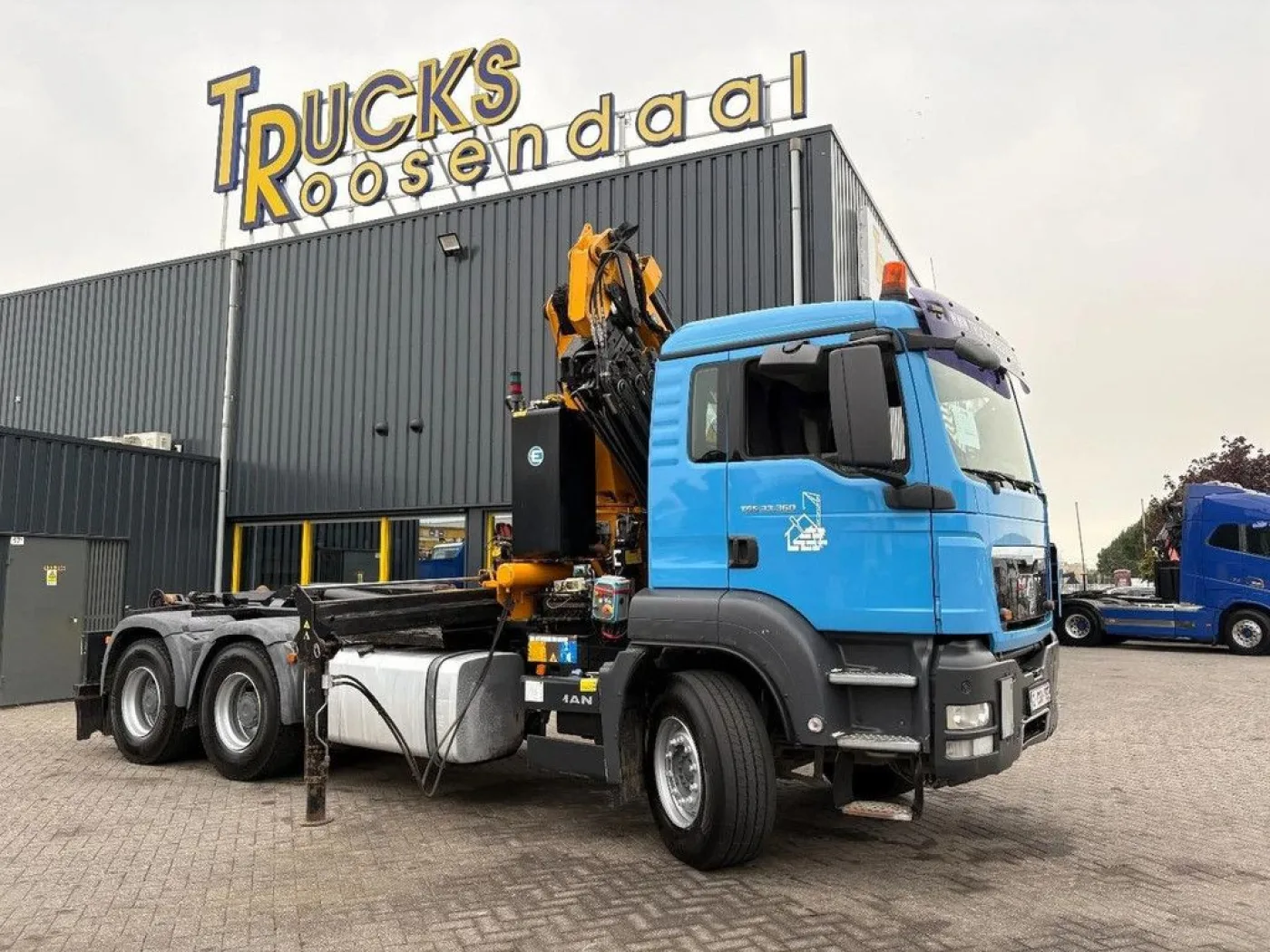 MAN Tgs 33,360 + Effer 210/4S 4 X Ext. + Jib 2 S 2 X Ext + Hook Arm System + 6X4 + 158582 Km + Euro 5 - 6
