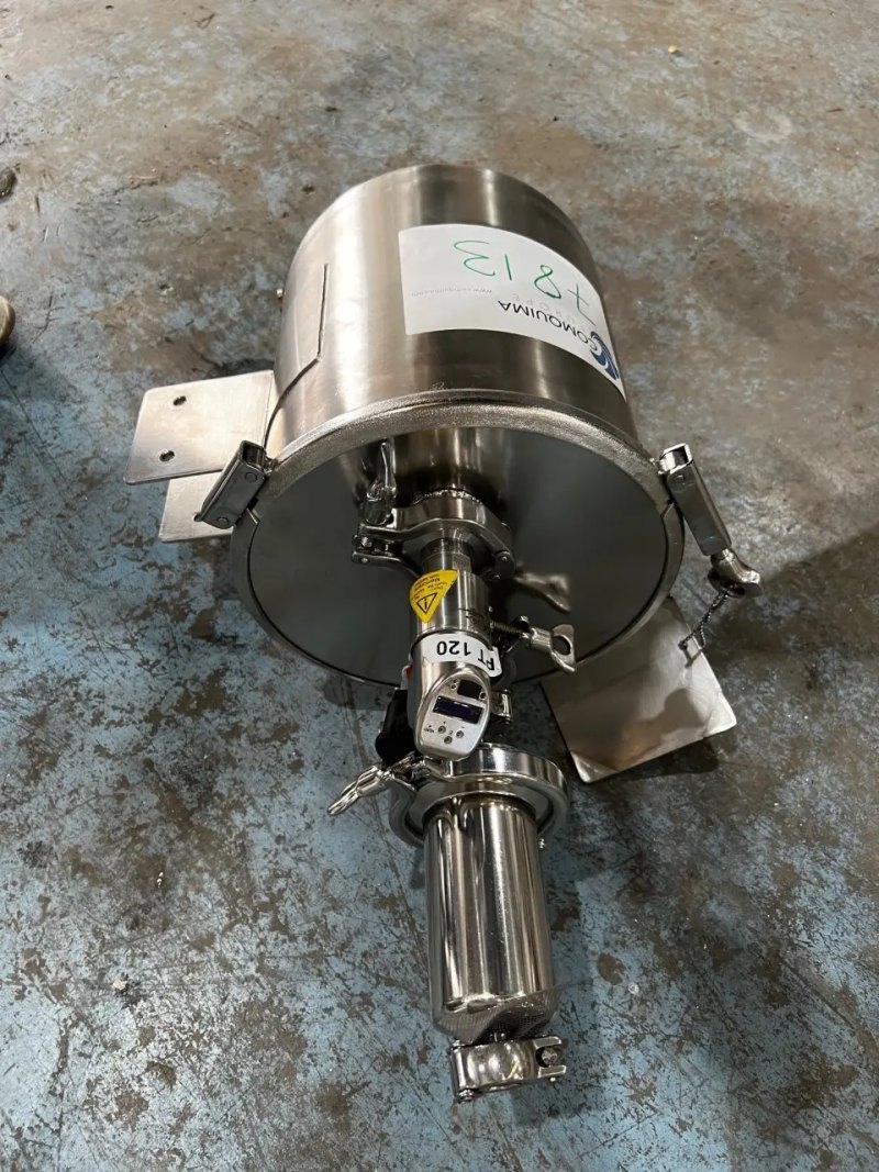 USED 10 LITER STAINLESS STEEL TANK