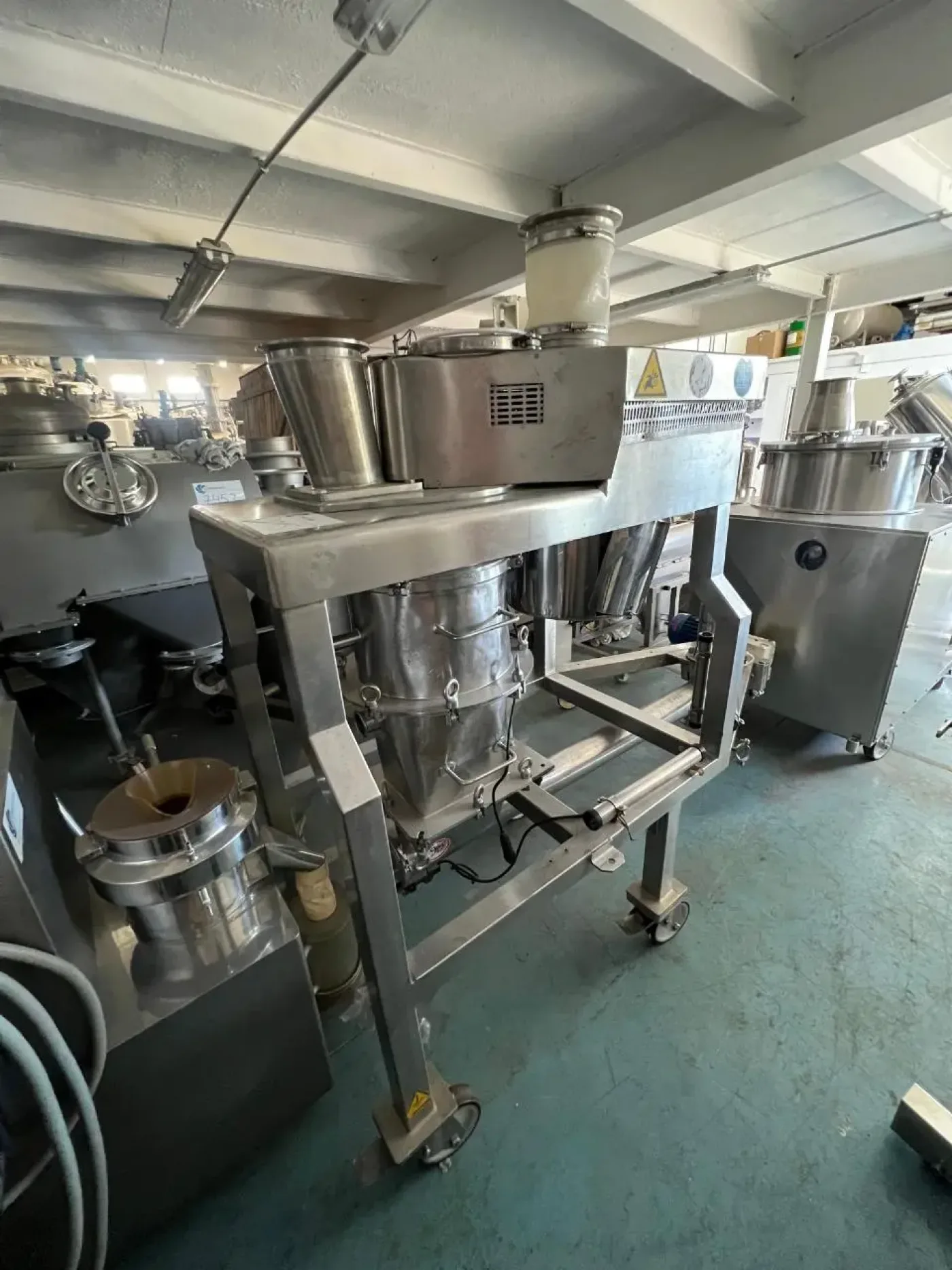 USED STAINLESS STEEL BACHILLER MDCB 300 CALIBRATOR DISGREGATOR/SIEVER MILL - 2