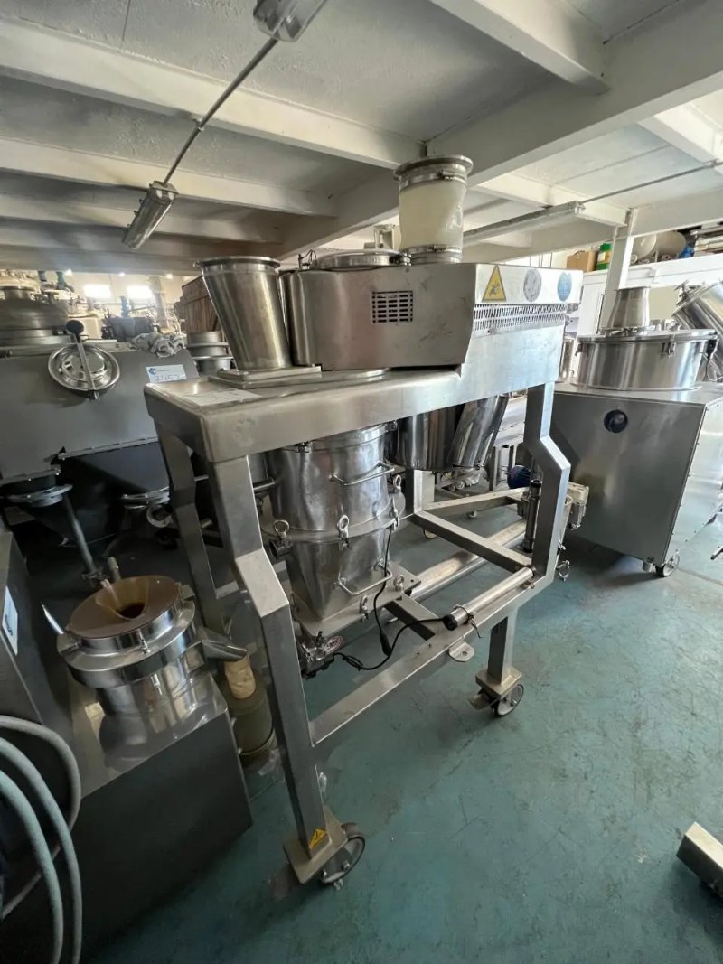 USED STAINLESS STEEL BACHILLER MDCB 300 CALIBRATOR DISGREGATOR/SIEVER MILL