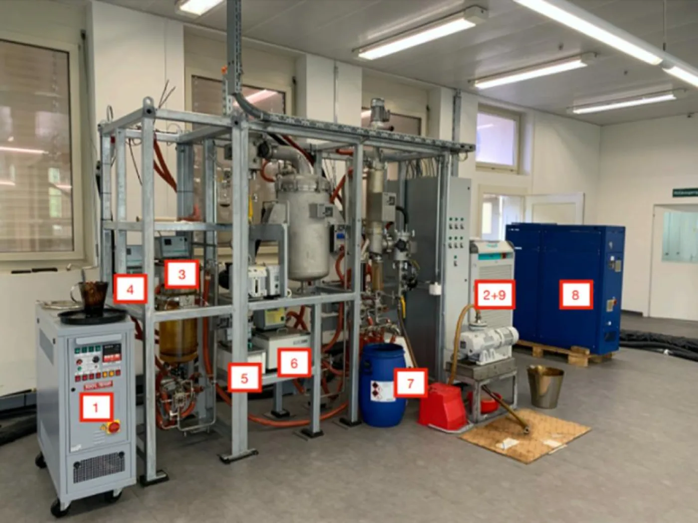 Diverse brands Short Path Distillation System (SPD) - 1