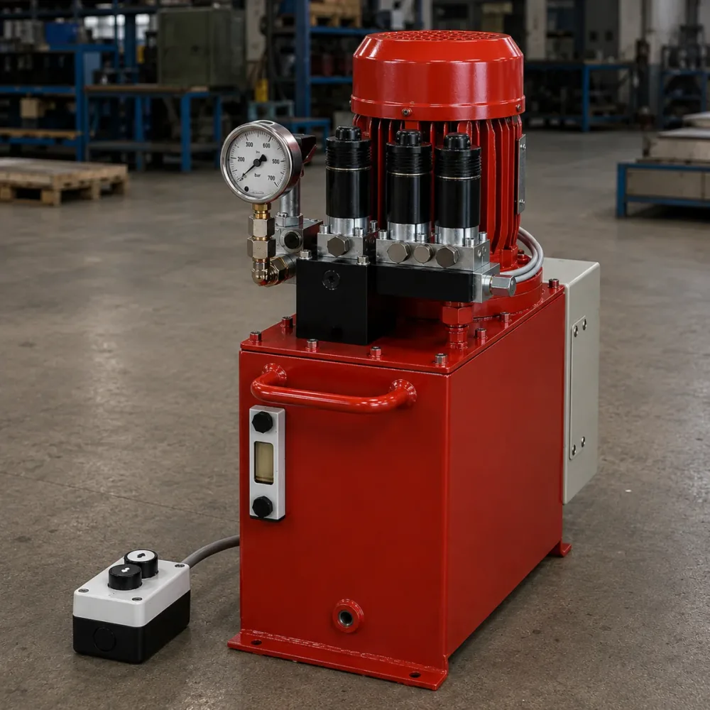 Electric motors for hydraulic pumps