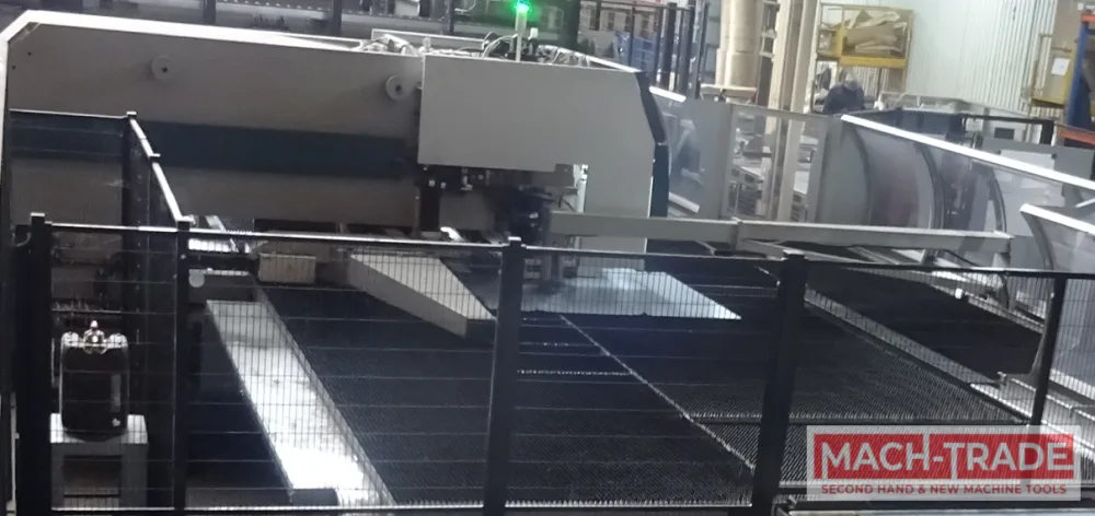 LINEA SALVAGNINI COMPOSTA Punzonatrice Salvagnini S4 1540, Pannellatrice P4L-3230 e magazzino usato