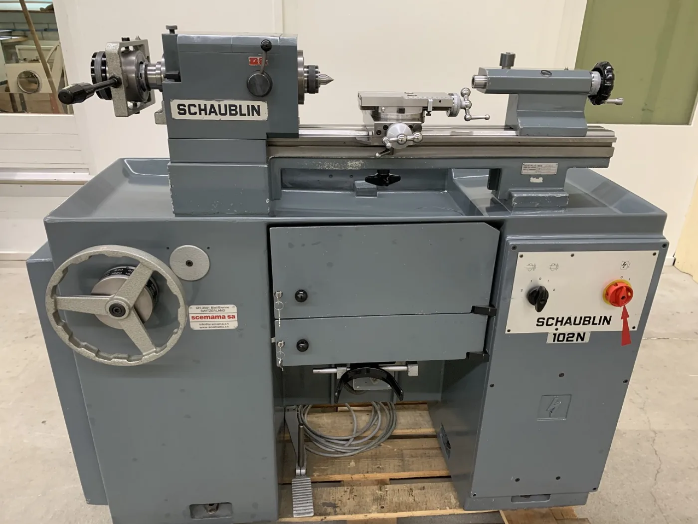 TOUR OUTILLEUR “SCHAUBLIN” TYPE 102N-80 TO W-25 - 2