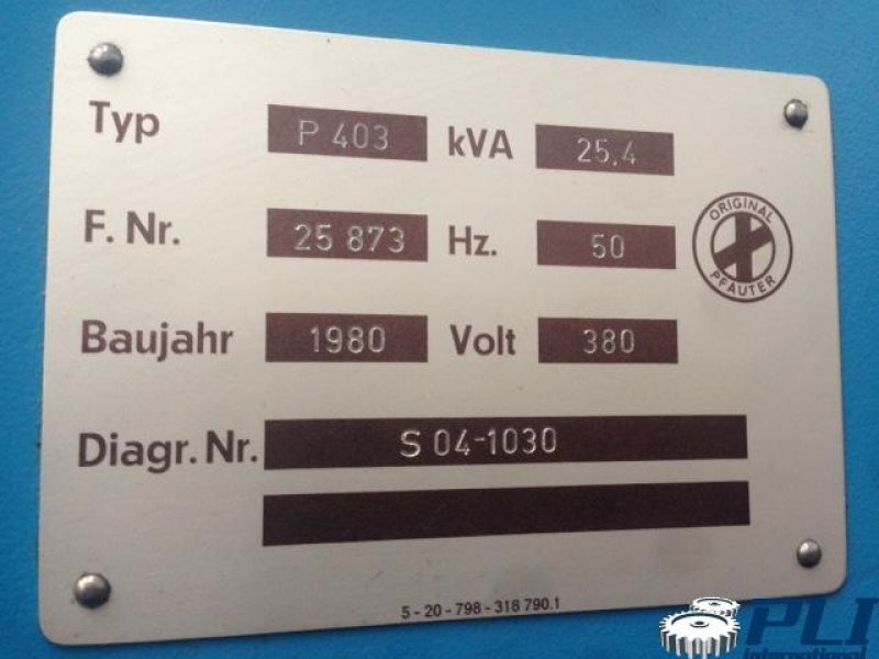 Gear Hobbing Machine – PFAUTER P403