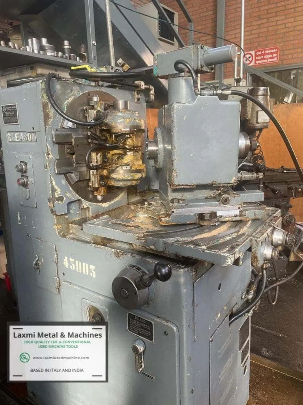 STRAIGHT BEVEL CONIFLEX GENERATOR, GLEASON - 2A (2 pieces) - Laxmi Metal & Machines, Rohtak