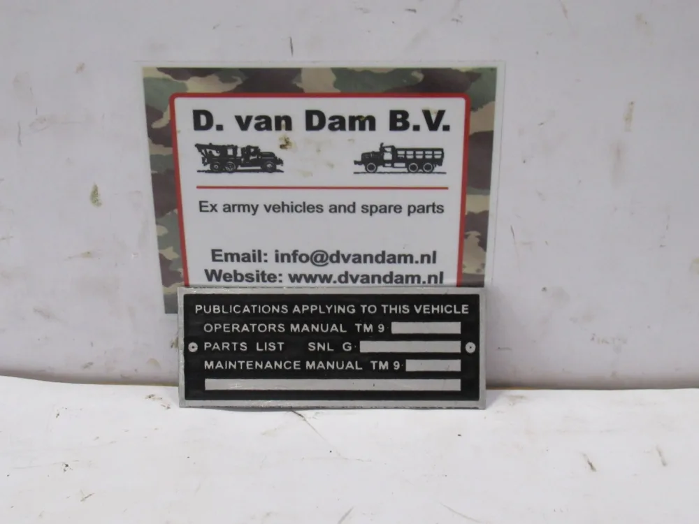 Dataplaat Handboeken
