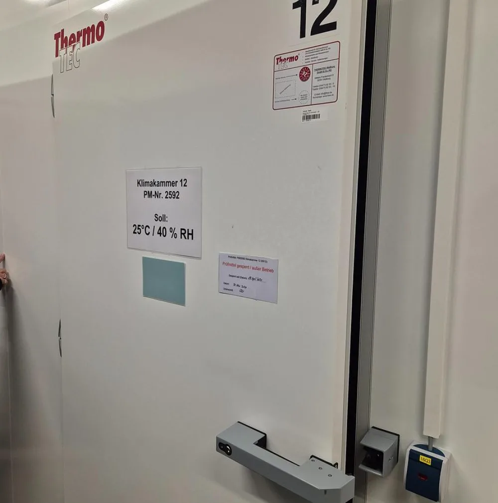 Thermotec Klimakammer für 20°+30°+40° Kompletteinheit TE1700*2550*80