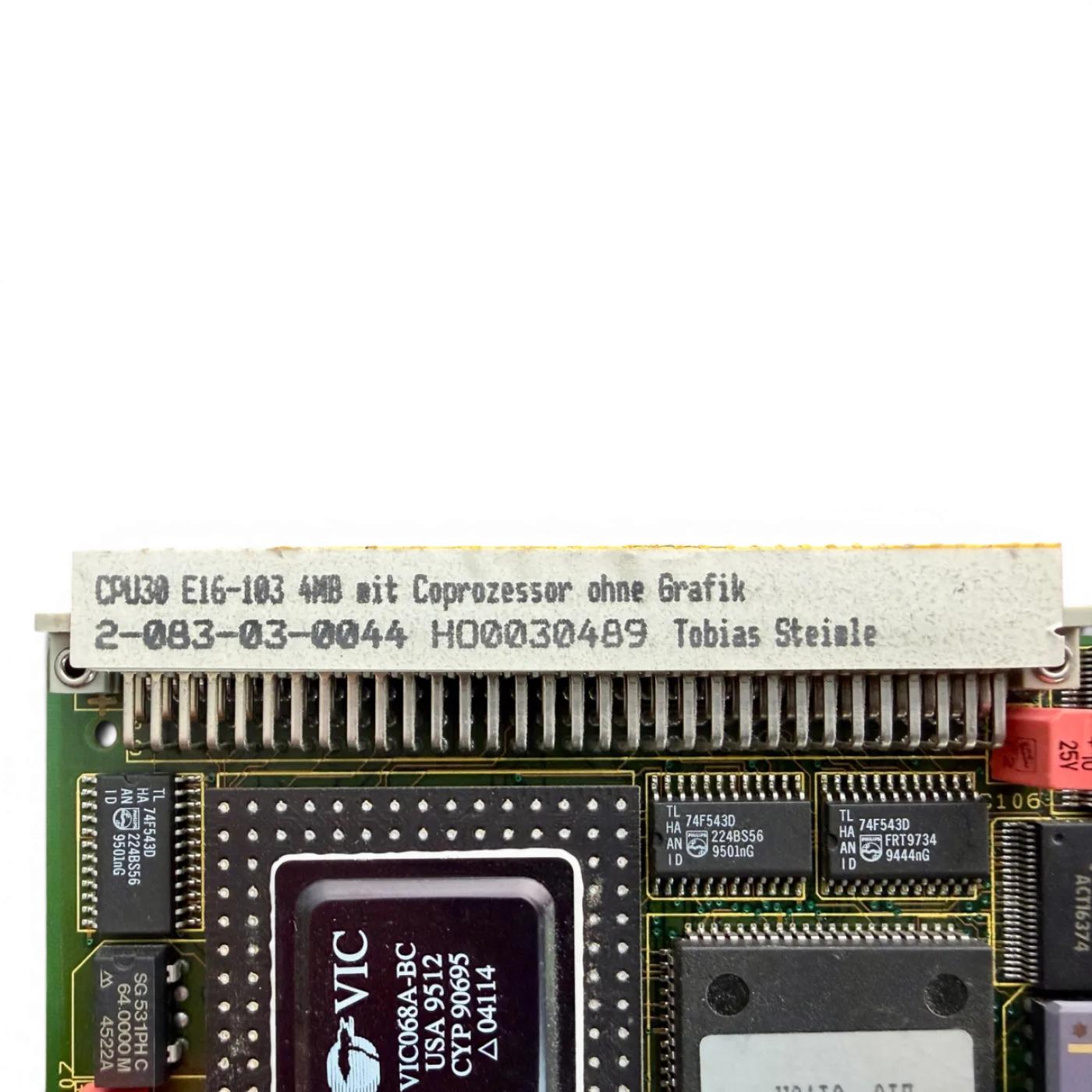 HOMAG ELTEC CPU30 E16-103 4MB mit Coprozessor ohne Grafik Art.-Nr. 2-083-03-0044 / 2083030044 - 7