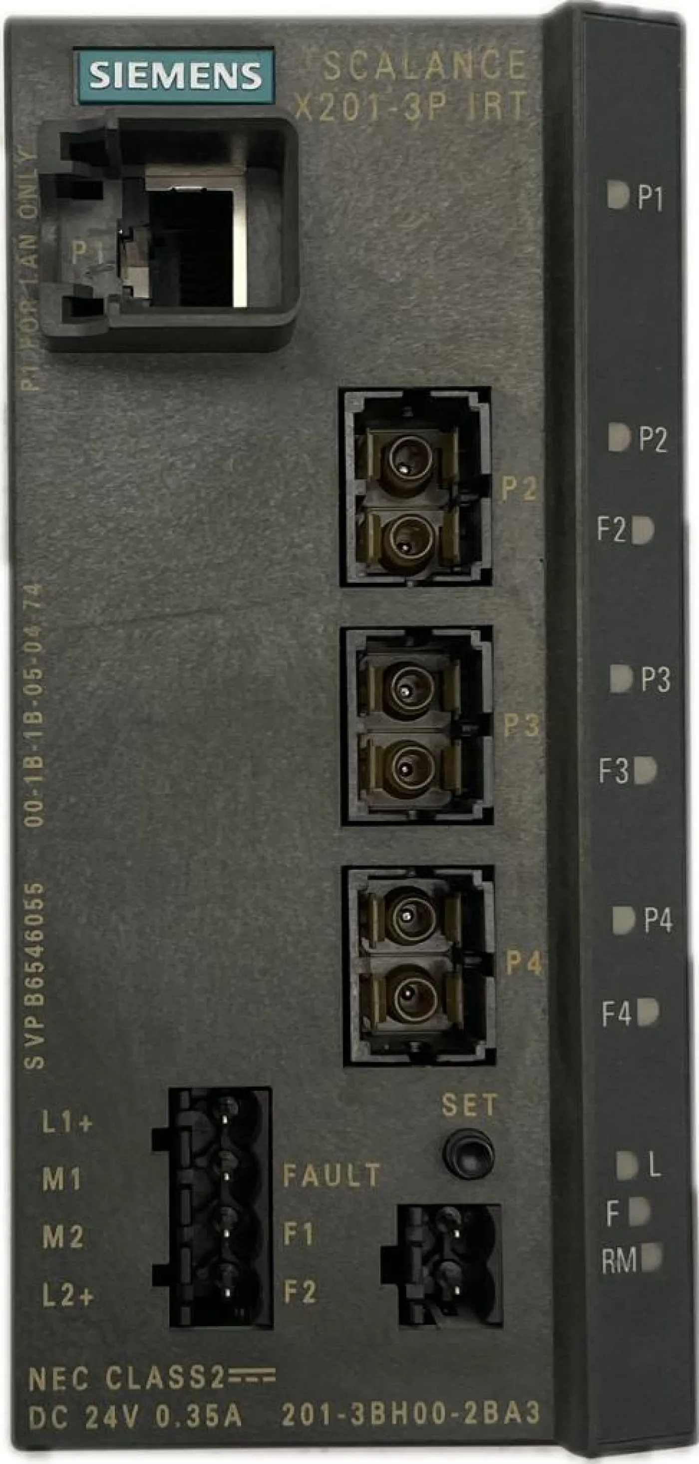 Siemens SCALANCE X201-3PIRT 6GK5201-3BH00-2BA3 - 3