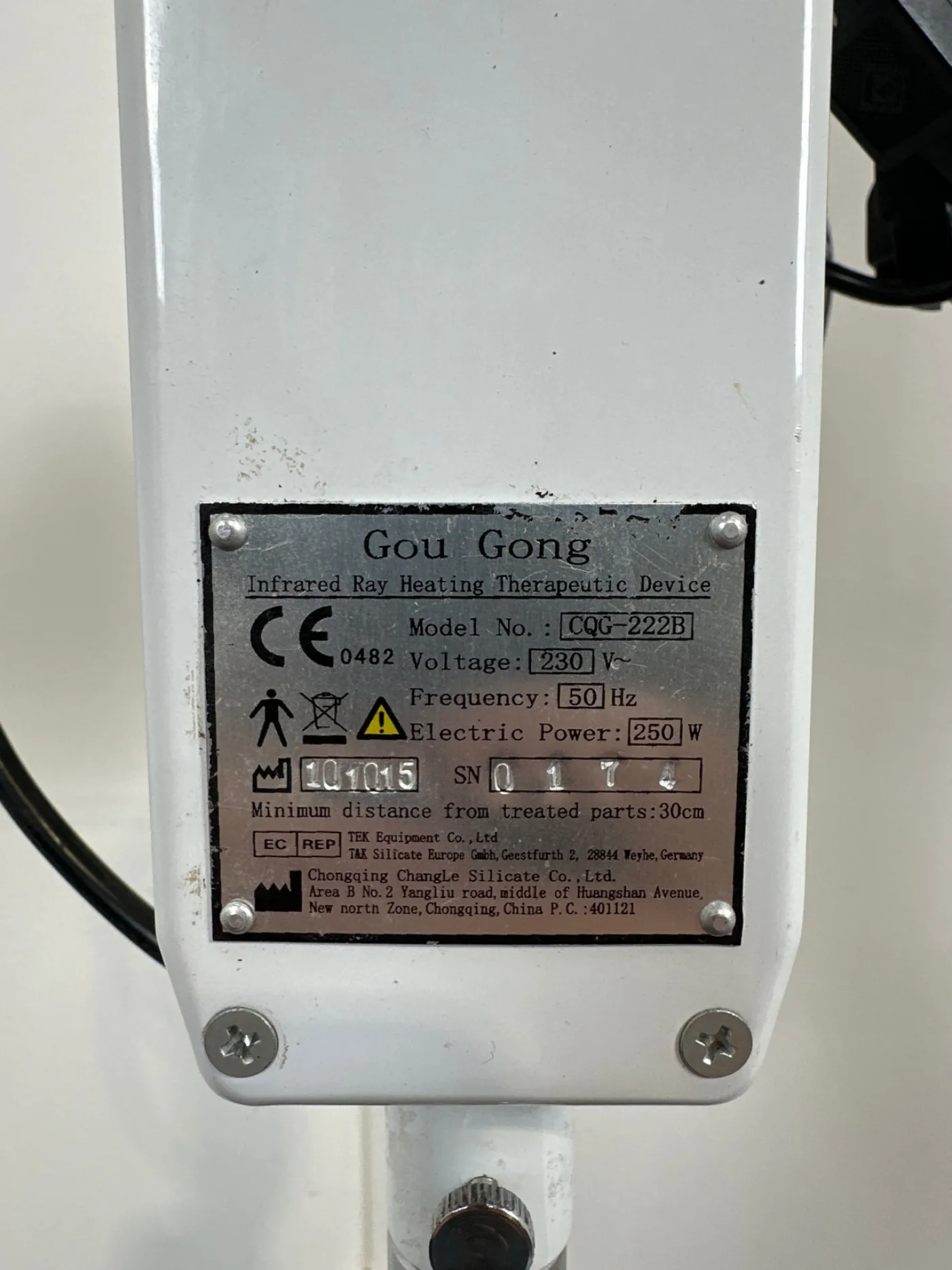 Gou Gong CQG222B TDP-Wärmetherapielampe - 4